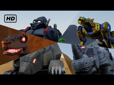 Remake - All Maximals Transformation (Beast Wars) | 3D Animation