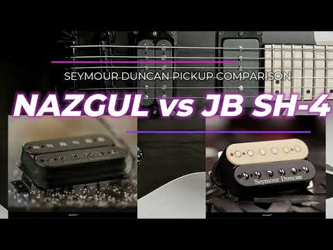 NAZGUL vs JB SH-4 Seymour Duncan Bridge Pickup comparison
