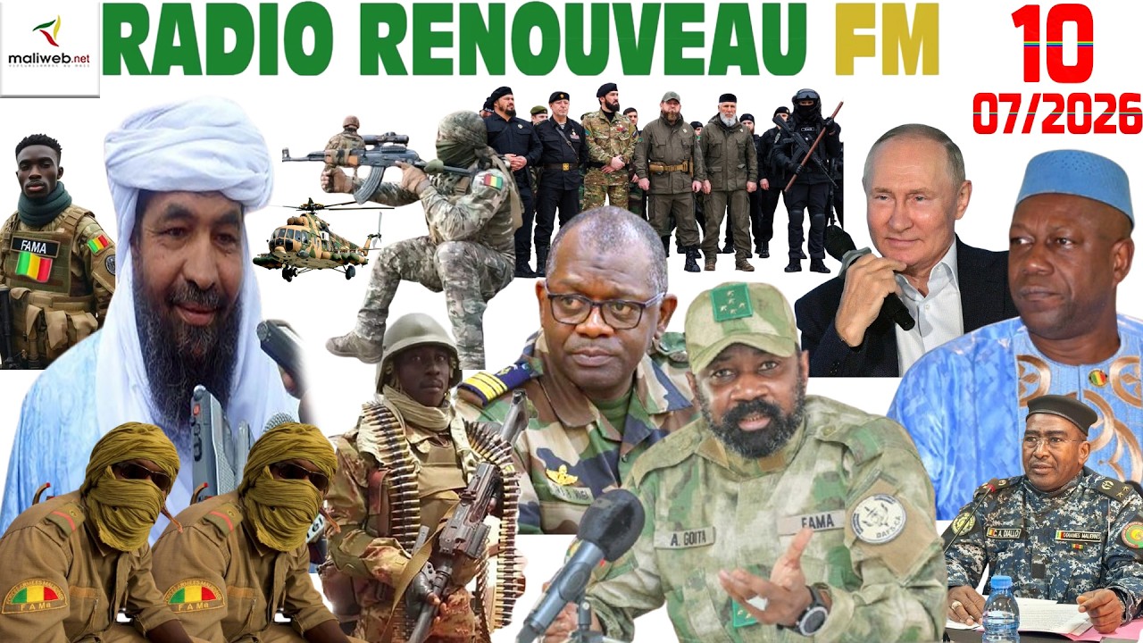 La Revue de Presse de la RADIO RENOUVEAU FM du 10 Juillet 2026