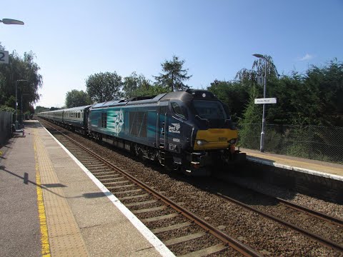 68034 'Victorious' races through Eccles Road Station 31/08/18