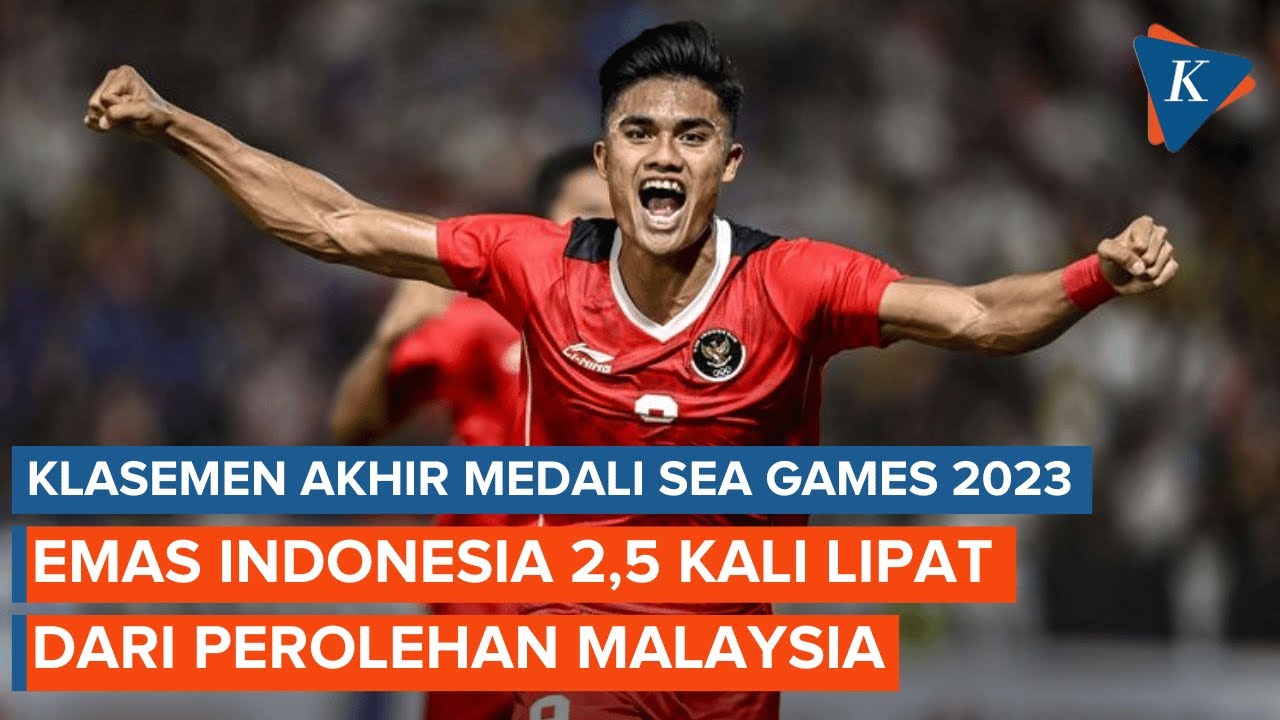 Klasemen Akhir Medali SEA Games 2023: Tim Merah Putih Posisi 3, Emas Indonesia 2,5 Kali Lipat dari M