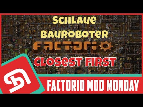 Die besten Factorio Mods | Schlaue Bauroboter