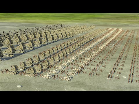 MASSIVE ROMAN ARMY vs ARTILLERY - Total War ROME 2