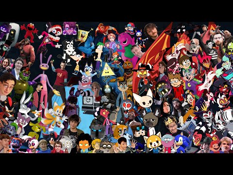 The EPIC Welcome To The Internet A.I. Multicover Crossover Mashup (101 Different Characters/People)