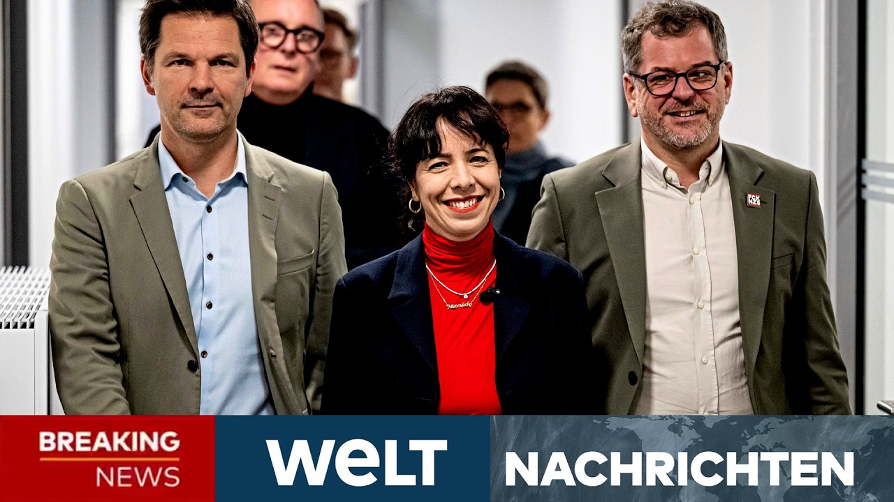 BERLIN: Koalitions-Hammer! Gespräche zwischen Linken, SPD und Grünen beginnen I WELT LIVE