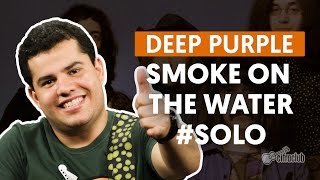 Smoke on The Water - Deep Purple (How to Play - Guitar Solo Lesson)