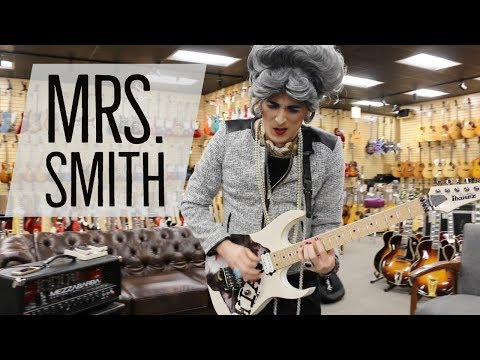 Mrs. Smith steals the show at Norman's Rare Guitars