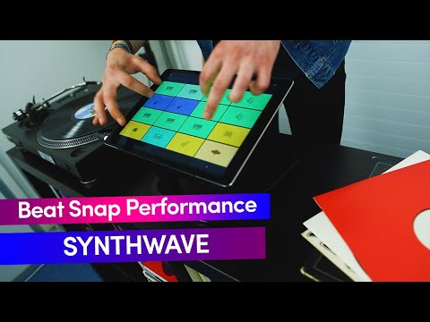Synthwave beatmaker performance | Beat Snap