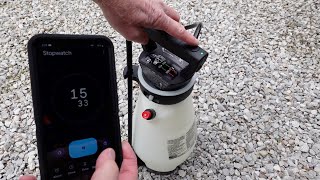 Pump Zero Sprayer real time pressure cut-offs