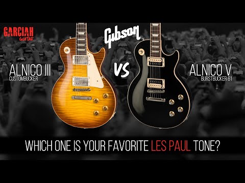 Alnico III or Alnico V (Pickups): Which one is your favorite Gibson Les Paul tone?