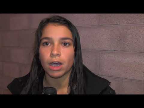 Timea Haest na KRC Genk Ladies B - OH Leuven B op 16.12.2017