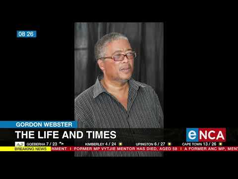 Robert McBride speaks on the life and times of Gordon Webster