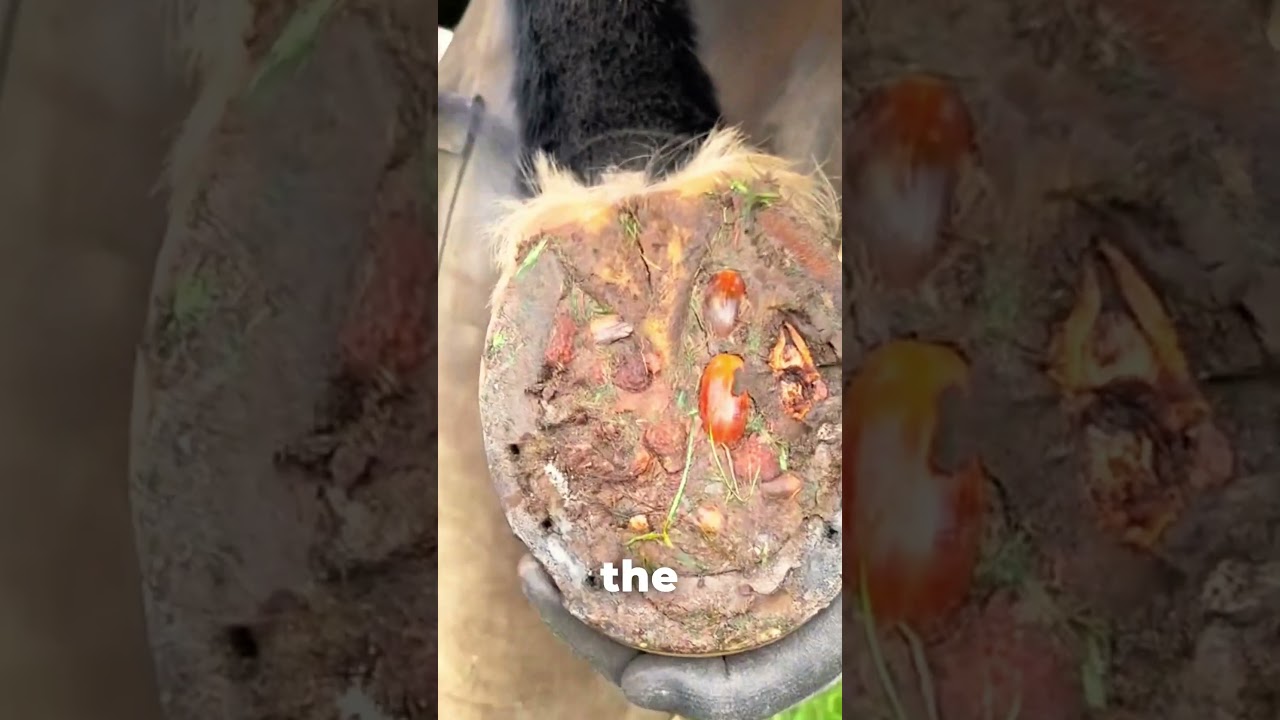 Life Saving Horse Pedicure 💅