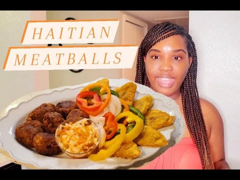 How to make Haitian Meatballs(Quick&Easy)/Boulet..