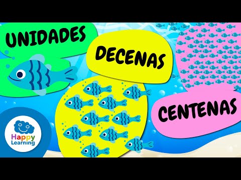 UNIDADES, DECENAS Y CENTENAS | Matemáticas para Niños | Happy Learning 🔢🧮