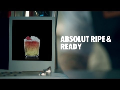 ABSOLUT RIPE & READY DRINK RECIPE - HOW TO MIX