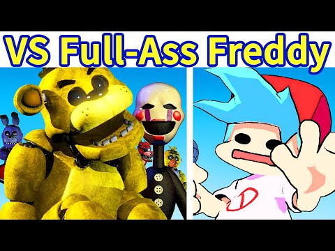 Friday Night Funkin': The FULL-ASS VS Freddy (FNAF 1) FULL WEEK + Cutscenes [FNF Mod/HARD]