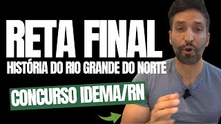 [FINAL STRAIGHT] IDEMA COMPETITION: HISTORY OF RIO GRANDE DO NORTE