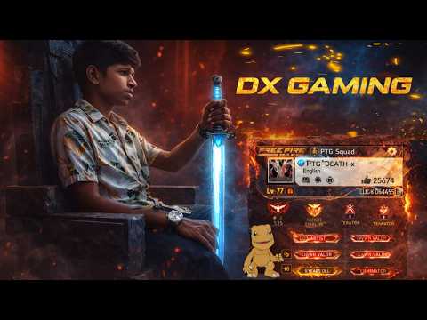 🎯 “தமிழ் FREE FIRE MAX LIVE 🔥 | Rank Push Time 💪 | Solo vs Squad!” #freefire #fflivetamil #dxgaming