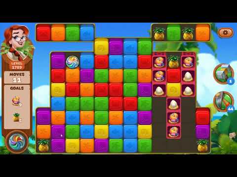 Lost Island Blast Adventure Level 1789 NO BOOSTERS - A S GAMING