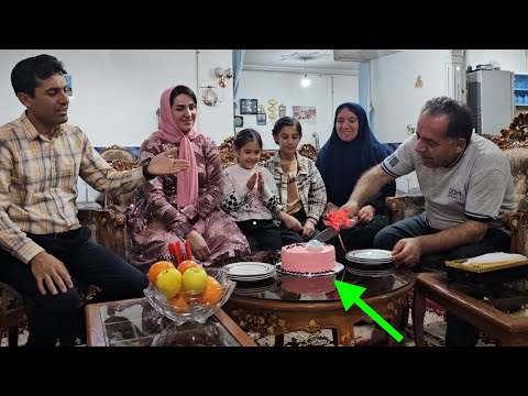 "What is the secret of the engineer's family's happiness in a simple night? 🎂✨"