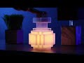 Video: Lámpara Minecraft Poción Luminosa 16 cm
