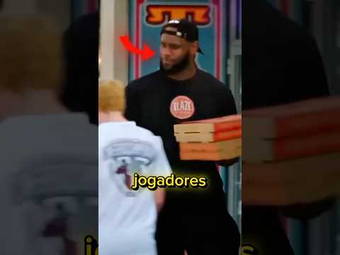 A reação DELES! #curiosidades #nba #lebronjames #basquete