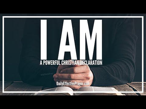 I Am a Christian Declaration | Confess Who You Are In Christ