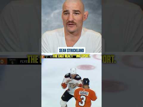 UFC 312 Fighters vs NHL Hockey Fights 👀