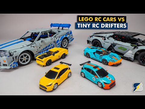 LEGO RC Cars vs. Tiny RC Drifters – Who Wins?