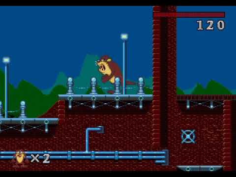 Taz-Mania (Sega Genesis) Practice Level 1