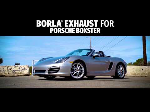 Borla Exhaust for 2013-2016 Porsche 981 Cayman & Boxster [Exhaust System Sounds]