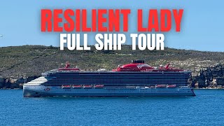 RESILIENT LADY: FULL WALKTHROUGH SHIP TOUR OF VIRGIN VOYAGES LADY SHIP NUMBER 3