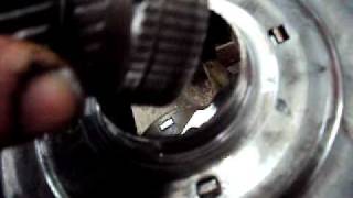 A GM 4L60 E reaction sun shell stripped, no reverse.