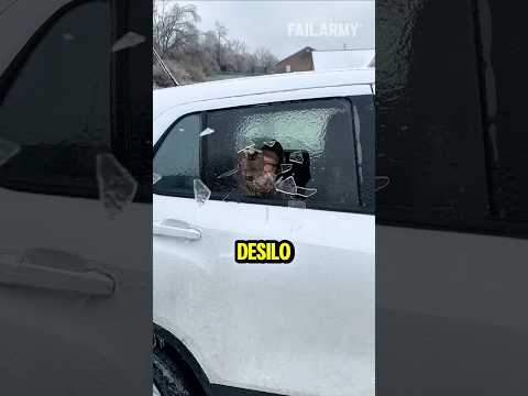 Polomio je staklo auta🤣❗️❗️