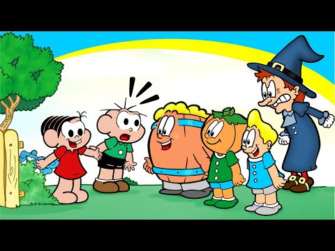 A Poção Mágica da Bruxa - Barril, Rafa e Cabeção com Turma da Mônica