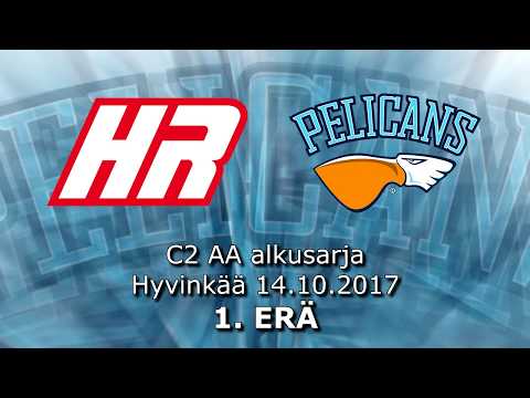 La 14.10.2017 Jää-Ahmat B HyRi - Pelicans C2 Akatemia, erä 1