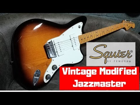 Squier Vintage Modified Jazzmaster Sunburst Maple Neck