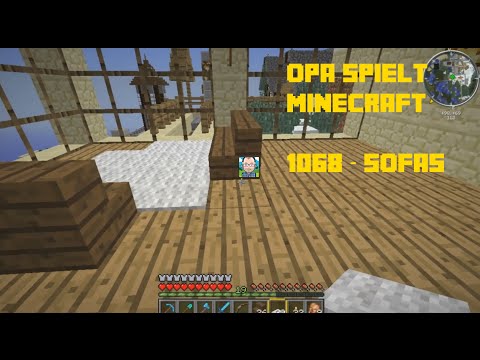 Opa spielt Minecraft 1068 – Sofas
