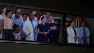 Grey&#39;s Anatomy 14x07 &quot;Who Lives, Who Dies, Who Tells Your Story&quot; Part 2/4 Such Great Heights🎵