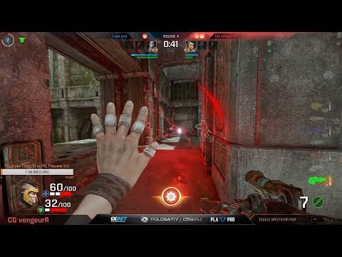 VengeurR vs. Cnz (1/4 play-off, Quake Open League #5 EU) – Quake Champions