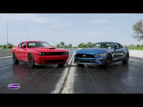 Dodge Challenger R/T Scat Pack 1320 Vs. Ford Mustang GT: Drag-Strip Tested — Cars.com