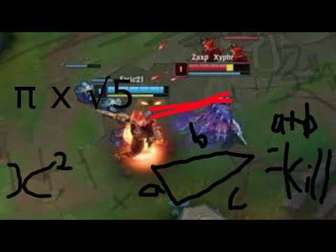 Most calculated zed kill | League of Legends