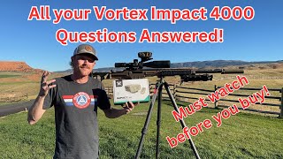 Vortex Impact 4000- Initial Impressions!