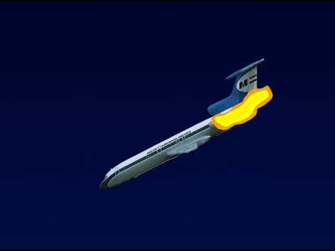 Malév Hungarian airlines flight 240 crash animation (Scratch)