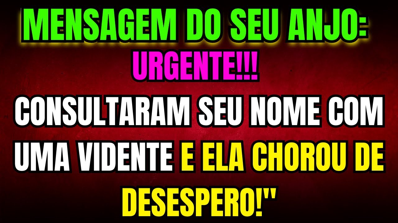 ⚠️ SEU ANJO DIZ: URGENTE! UMA VIDENTE CHOROU AO CONSULTAR SEU NOME… DESCUBRA O MOTIVO AGORA!