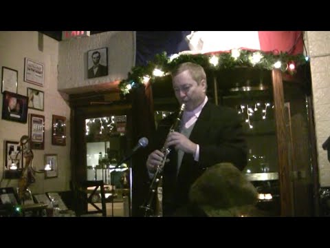 Rick Bogart Trio performing at Le Parker Meridien Hotel at Seppi's in New York City