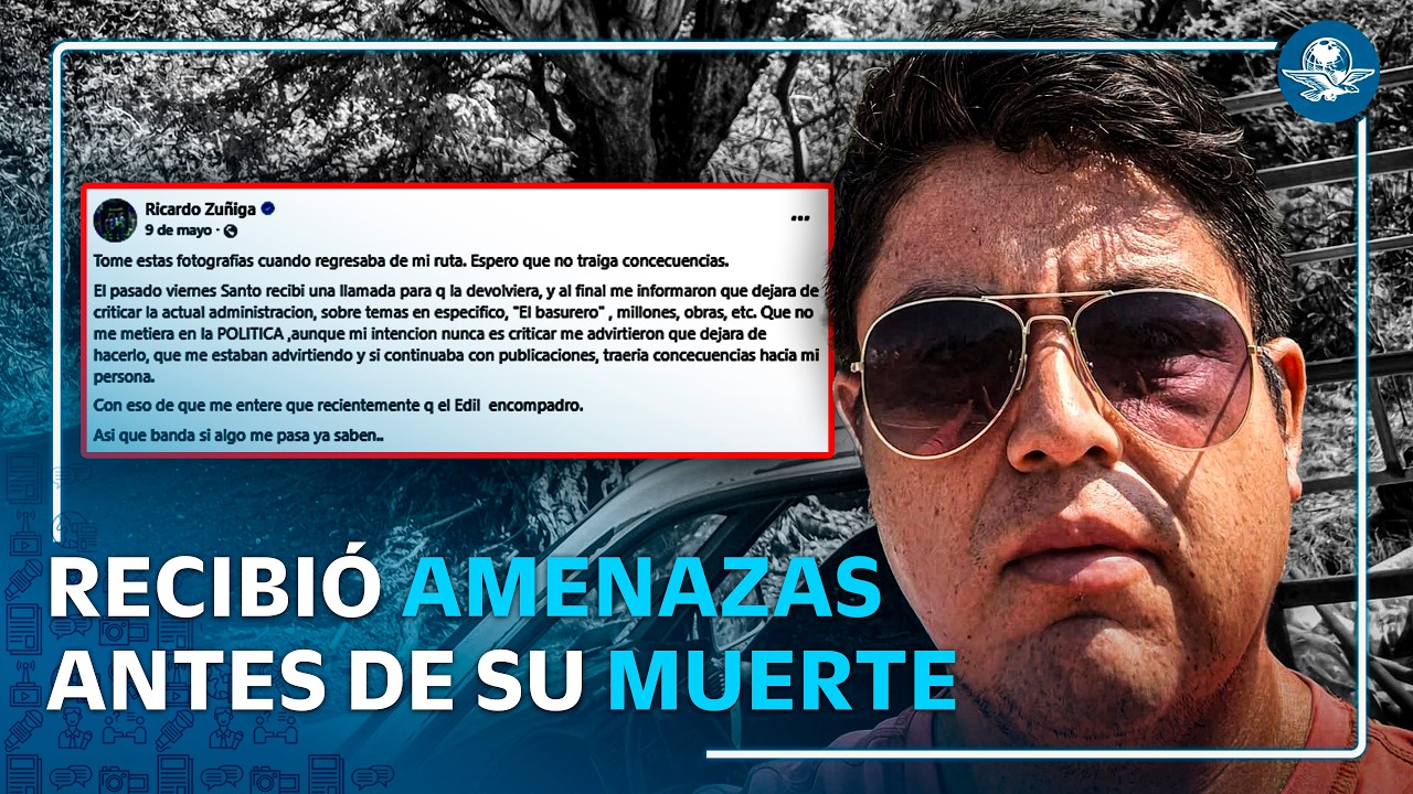 Asesinan en Puebla al creador de contenido Ricardo Zúñiga Rosas tras denunciar amenazas