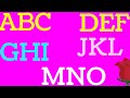 ABC Song Abcdefghijklmnopqrstuvwxyz