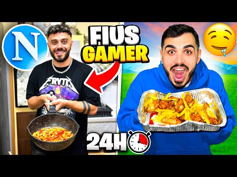👨‍🍳 FIUS GAMER COOKS ME FOR 24 HOURS! 🤤